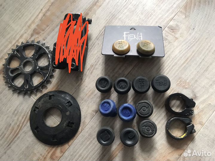 Детали bmx shadow, mankind, salt