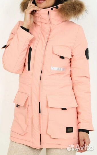 Пуховик женский зима 44-46