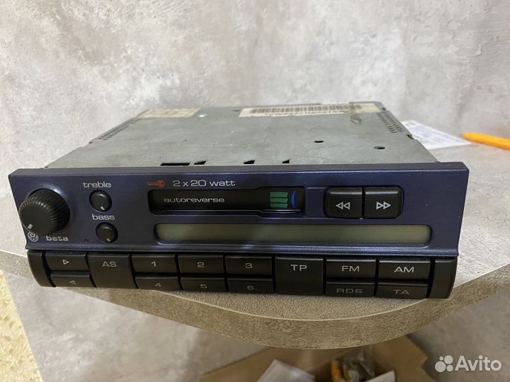 Автомагнитола beta от гольфа 3