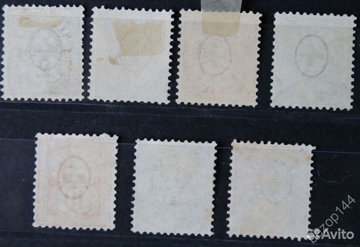 Марки. Швейцария, 1882 год, гашенные