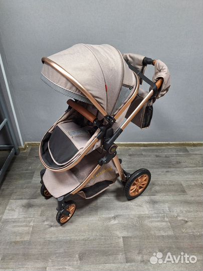 Новая коляска Luxmom V9 2в1