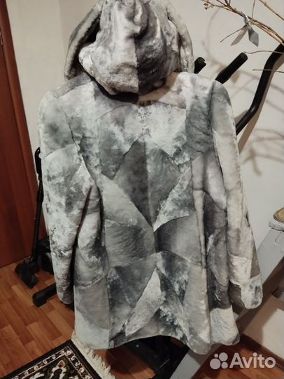 Шуба мутоновая 50 52 размер