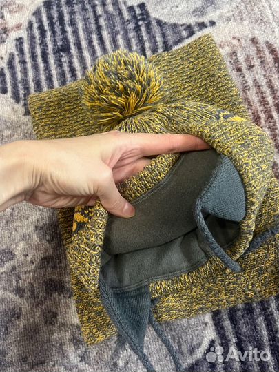 Шапка и снуд зима