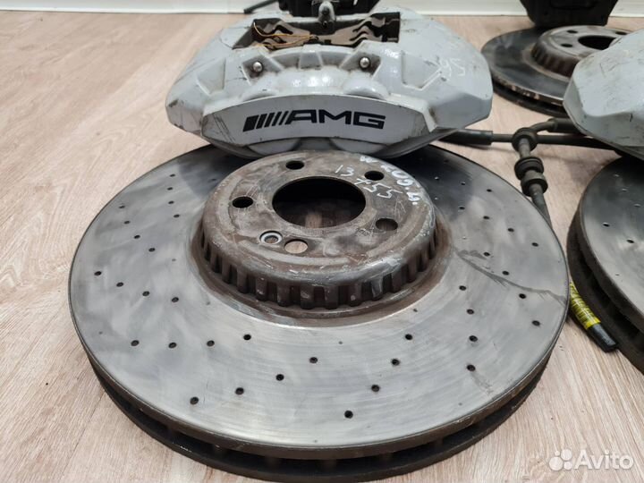 Комплект тормозов С43 AMG Mercedes W205 C 205