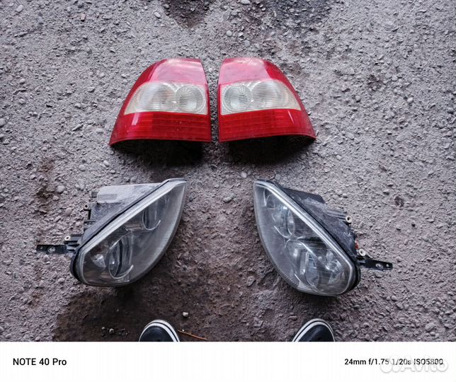 Задние фары на priora 2