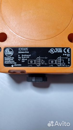 IFM ID5005 IDE3060-fpkg