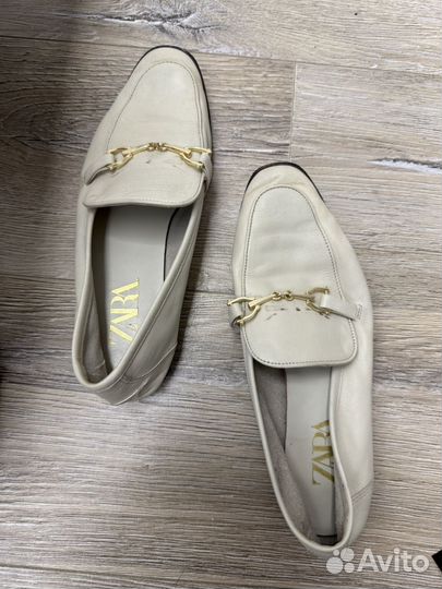 Лоферы женские 37 размер натуральная кожа