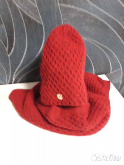 Шапка и снуд женский