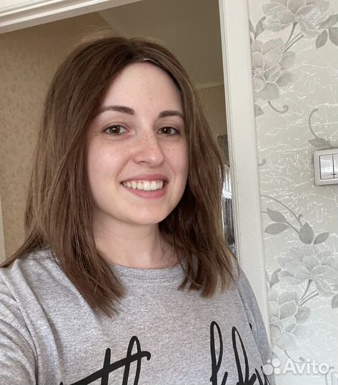 Парик Полусистема замещения волос натуральная