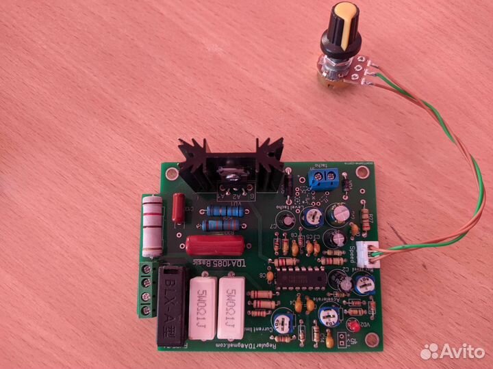 Плата TDA1085c для регулятора оборотов