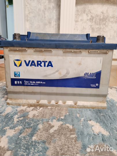 Аккумулятор Varta 74Ah 680A обратная полярность
