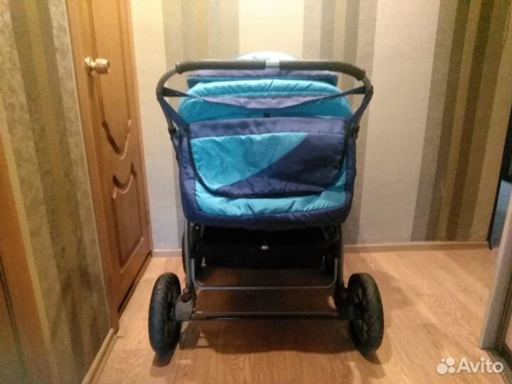 Коляска детская двухместная