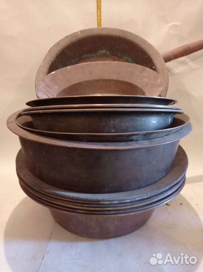 Таз латунный из СССР