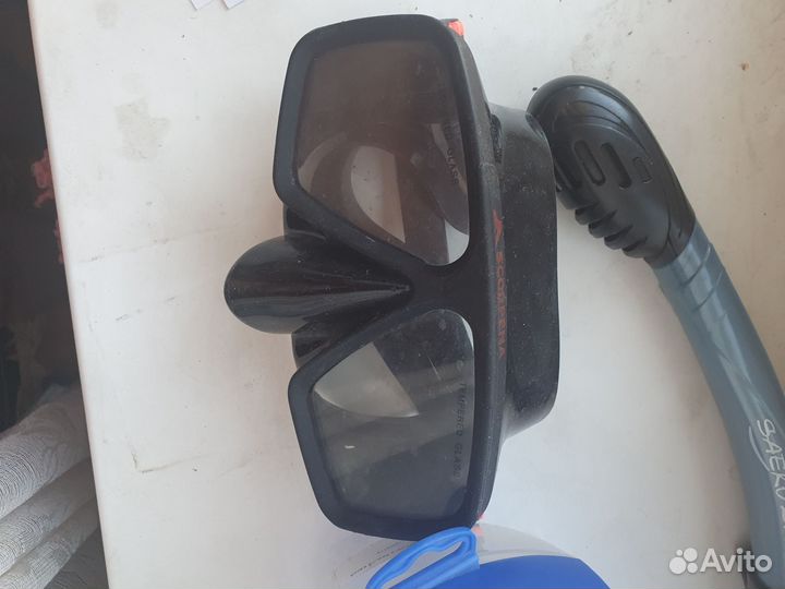 Маска и трубка