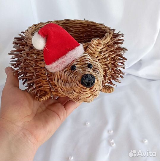 Ваза кашпо ёжик