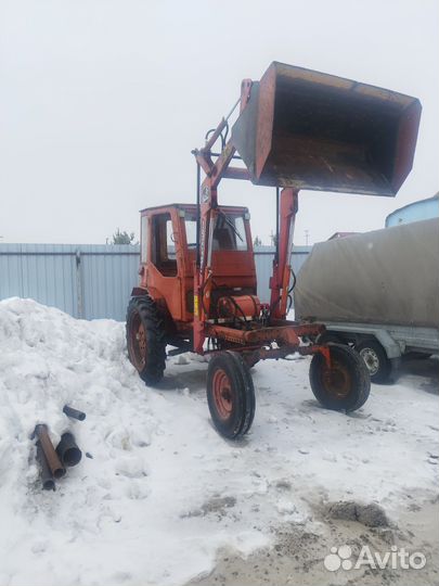 Трактор ВТЗ Т-16М с КУН, 1986