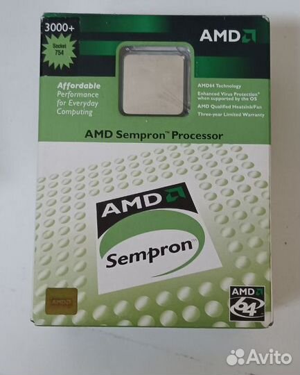 Процессор AMD Sempron 64 3000+ S754