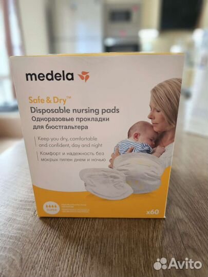 Medela Одноразовые прокладки для бюста 60 шт