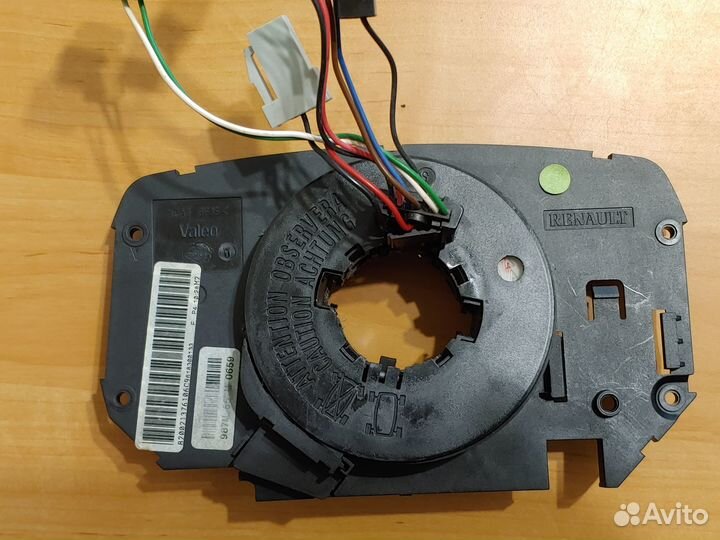 Подрулевой шлейф renault megane 2 с круизконтролем