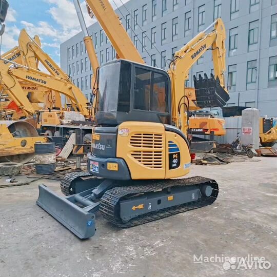 Мини-экскаватор Komatsu PC40MR-1, 2019