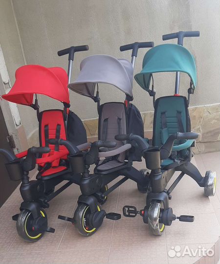 Велосипед трехколесный складной (brand)