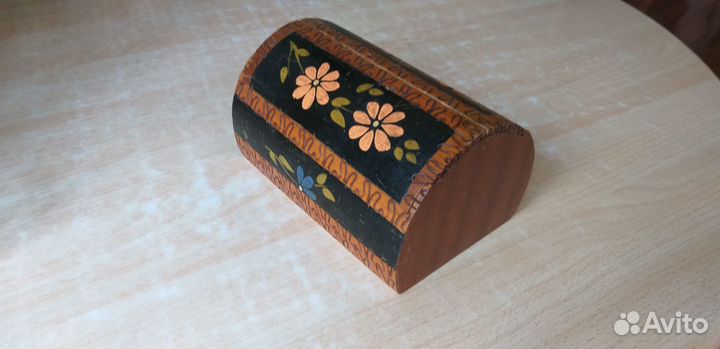 Шкатулка деревянная СССР