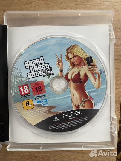 Продам диск PS3 GTA 5