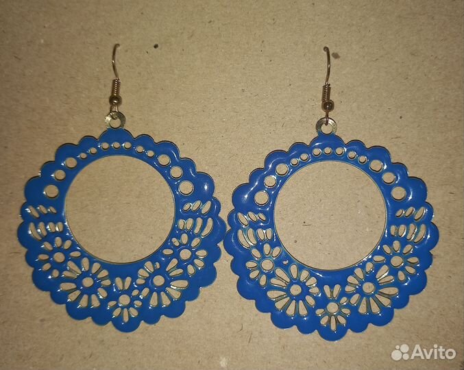 Серьги бижутерия