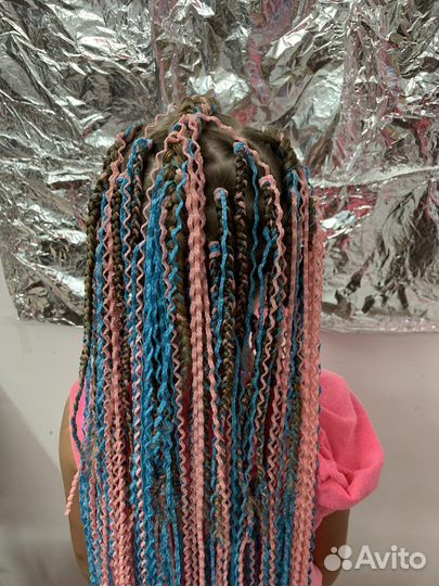 Плетение косичек