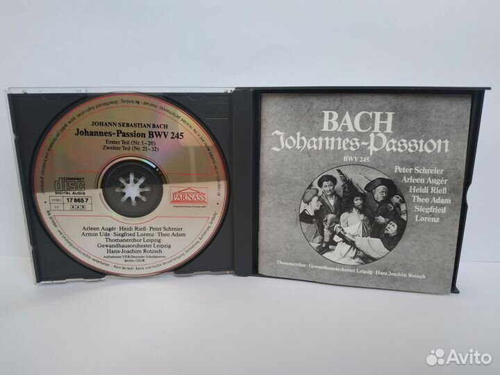 2cd.Bach - Johannes Passion. Made in Germany