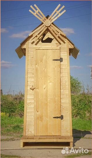 Уличный туалет домик с установкой рлм 000