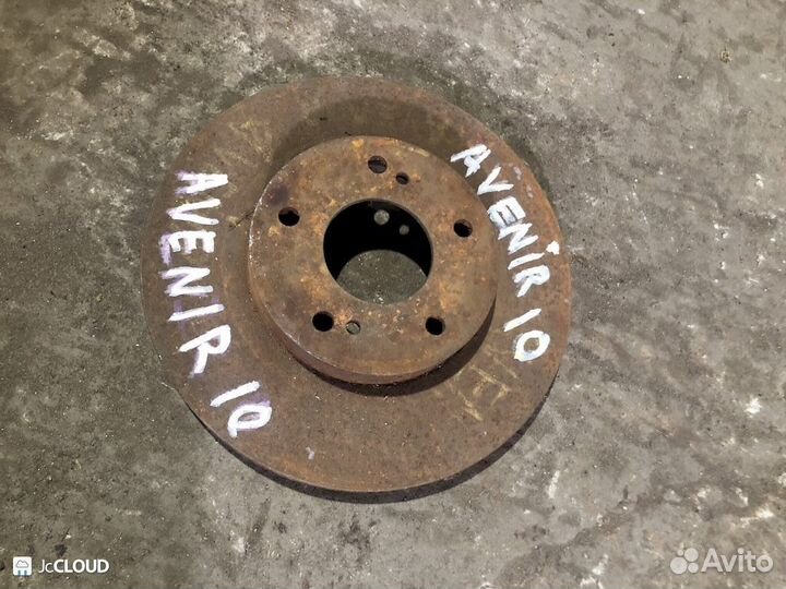 Тормозной диск на nissan avenir W10