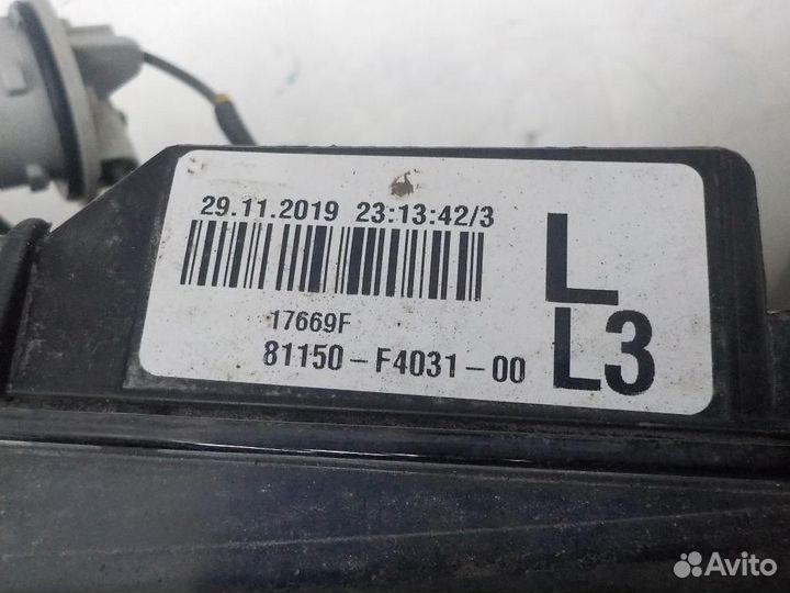 Фара левая Toyota C-HR