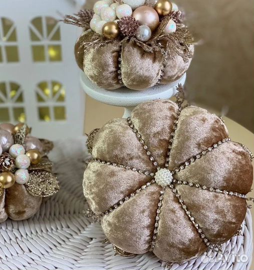 Новогодний декор на стол 