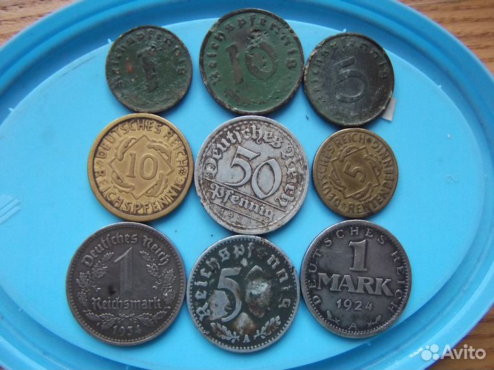 Монеты Германии 1920-1945г