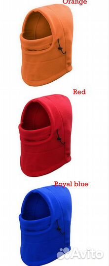 Шапка-маска балаклава (зима)