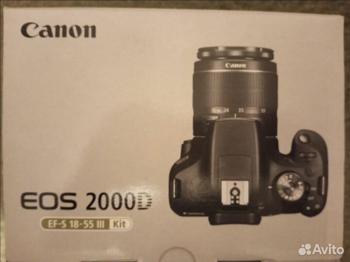 Фотоаппарат Canon eos 2000d