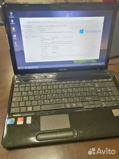 Ноутбук Toshiba Satellite L650-1KU