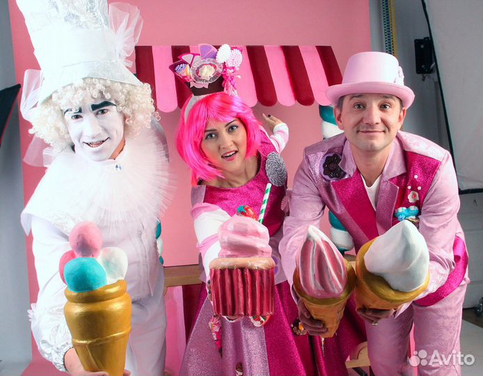 Шоу мыльных пузырей, аниматоры, шоу