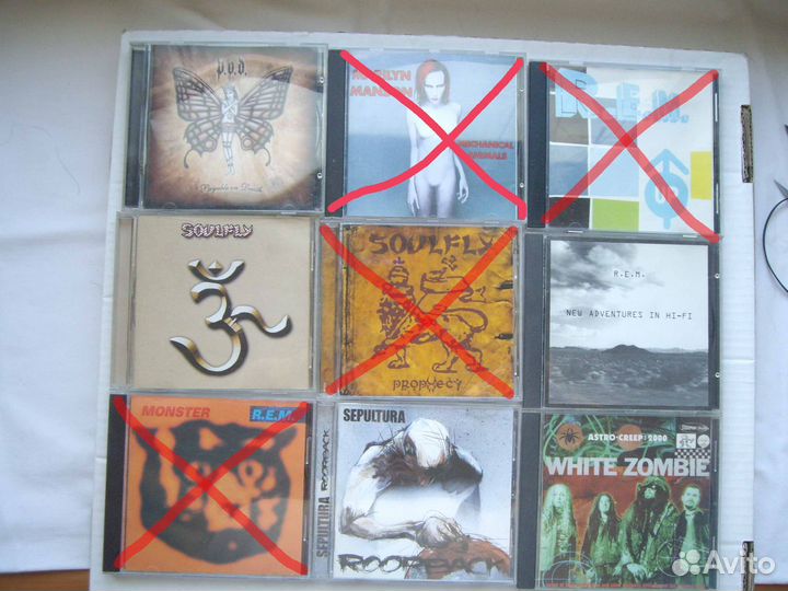 Музыкальные CD диски Rock,Metal,Alternative