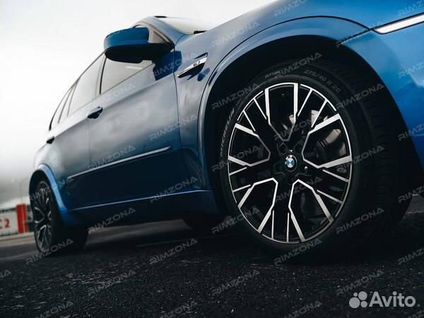 Кованые диски R20 на BMW X5M. Новые диски