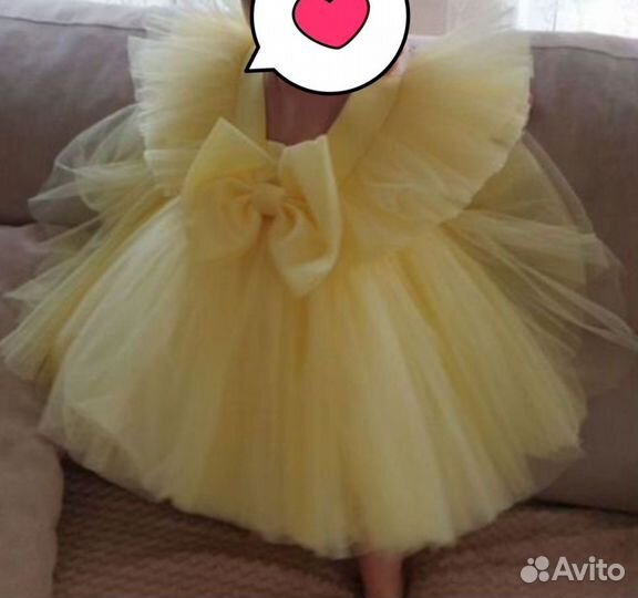 Платье на девочку праздничное 86,92 размер