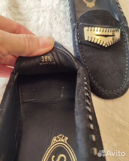 Мокасины женские 38 размер tod's
