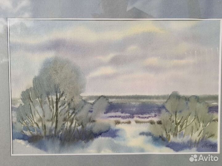 Картина Зимний пейзаж