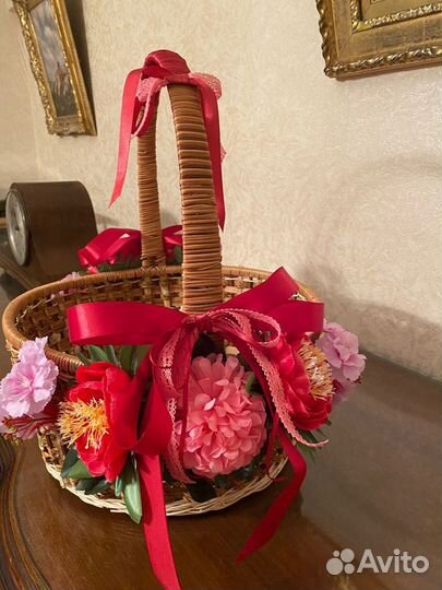 Корзина плетеная для грибов