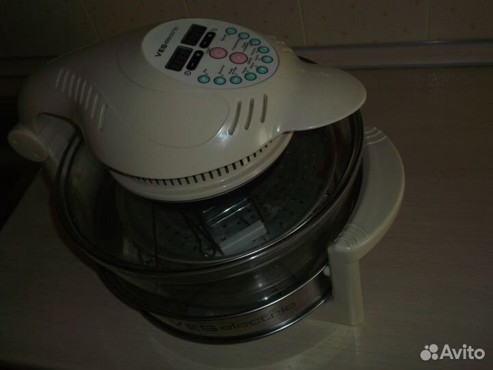 Электронный аэрогриль с галогеном