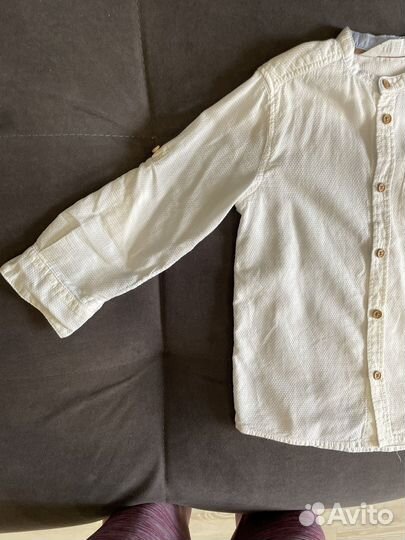 Рубашка белая детская