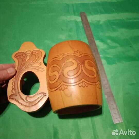 Деревянная кружка СССР