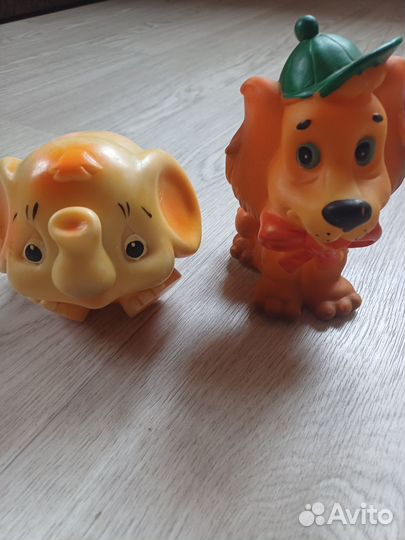Резиновые игрушки СССР