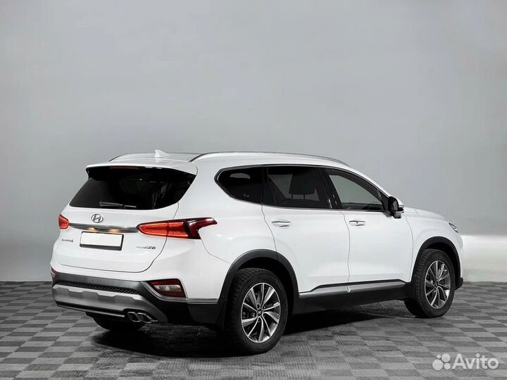 Hyundai Santa Fe 2.2 AT, 2019, 82 000 км
